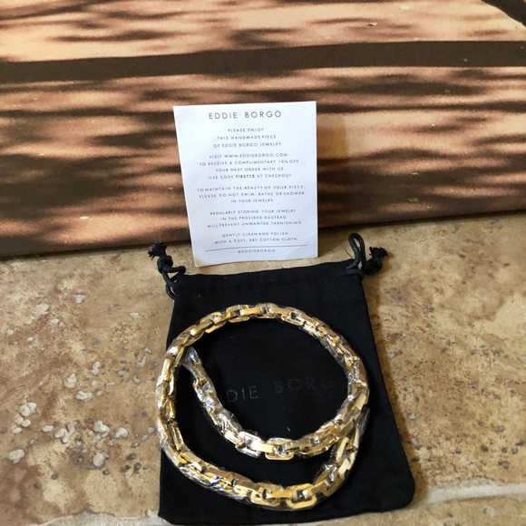 💫 Gold Chain Link Necklace - Picture 3 of 11